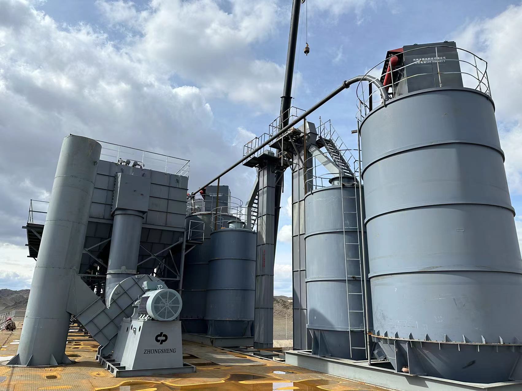 Shandong Pneumatic Poeting system feliciter installed in major Asian eget Plant
